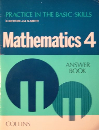 9780003187724: Practice in the Basic Skills, Mathematics: 4. Answer Book (Practice in the Basic Skills - Mathematics)