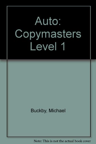 Auto: Copymasters 1 (Auto) (9780003200553) by Buckby, Michael; Huntley, Teresa