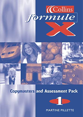 9780003202700: Formule X – Copymasters and Assessment Pack 1: Level 1