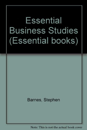 9780003222647: Essential Business Studies (Essential books)