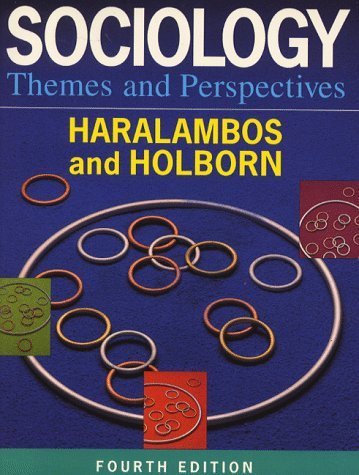 9780003223163: Sociology Themes and Perspectives