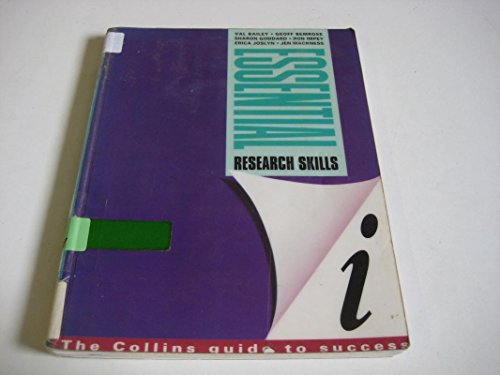 Imagen de archivo de Essential Research Skills (Essential Series) a la venta por AwesomeBooks