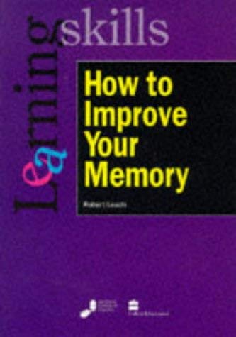 9780003223651: How to Improve Your Memory (Learning Skills S.)