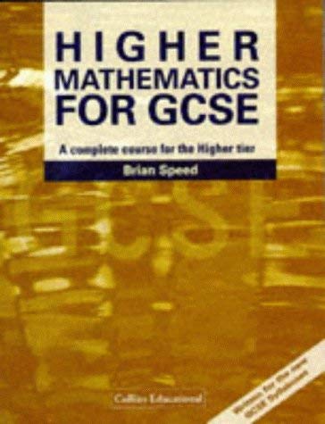 Beispielbild fr Mathematics for GCSE    Higher Mathematics for GCSE: A Complete Course for the Higher Tier zum Verkauf von AwesomeBooks