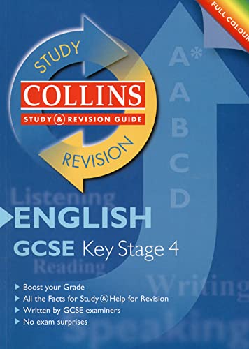 Beispielbild fr Collins Study and Revision Guides  " GCSE English (Collins Study & Revision Guides) zum Verkauf von WorldofBooks