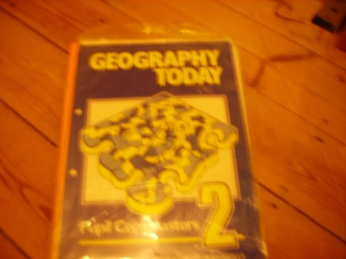 Geography Today: Copymasters 2 (9780003266054) by R. Clammer; Brian Greasley