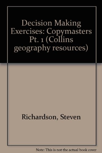 Decision-making Exercises: Copymasters (9780003266252) by Richardson, Steven; Chaffey, John