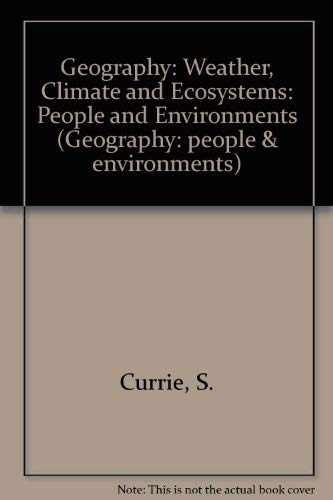 9780003266658: Weather, Climate and Ecosystems