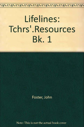 9780003274042: Tchrs'.Resources (Bk. 1) (Lifelines Series)