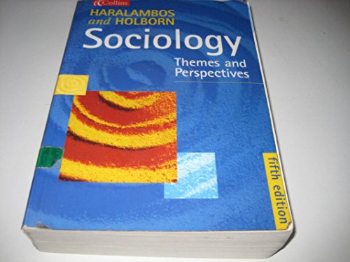 Beispielbild fr Sociology: Themes and Perspectives 5th Ed zum Verkauf von AwesomeBooks