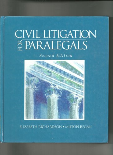 9780003409406: Civil Litigation for Paralegals - Textbook Only (West Paralegal Ser.)