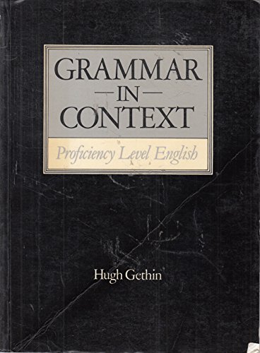 Stock image for Grammar in Context: Proficiency Level English (1st Edition) for sale by Jenhams Books