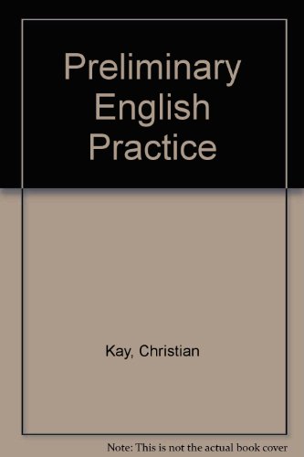 Preliminary English Practice (9780003700305) by Christian Kay