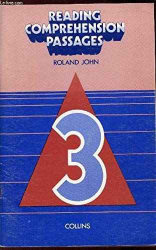 Reading Comprehension Passages, Book 3 (9780003701036) by John, Roland