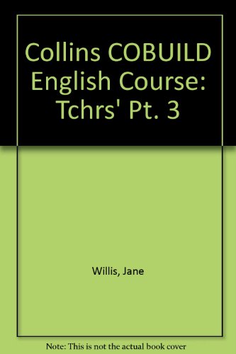 Stock image for Collins COBUILD English Course: Tchrs' Pt. 3 for sale by Ammareal