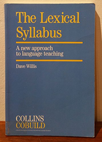 Imagen de archivo de The Lexical Syllabus: A New Approach to Language Teaching a la venta por WorldofBooks