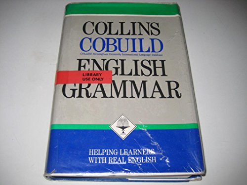 Imagen de archivo de English Grammar (Collins Cobuild) (Collins CoBUILD Grammar) a la venta por AwesomeBooks