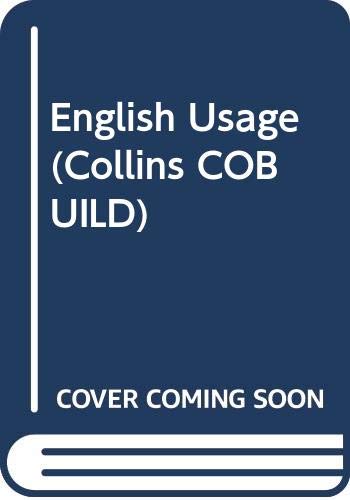 9780003750270: English Usage (Collins CoBUILD)