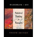 Statistical Thinking for Managers - Textbook Only (9780003964097) by J.K.