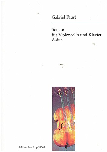 9780004184289: Sonate a-dur op.13 ausgabe f. violoncello u. klav. violon