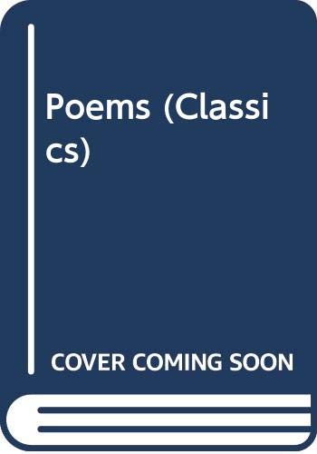9780004237107: Poems (Classics)