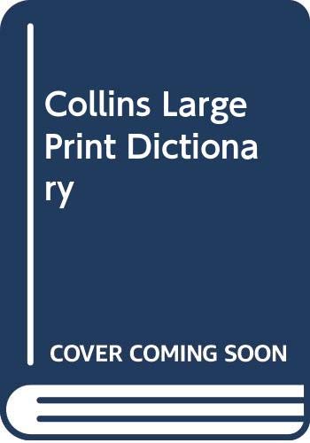 9780004330891: Collins Large Print Dictionary