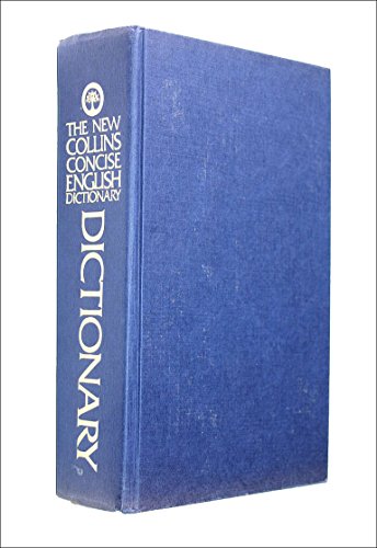9780004330914: New Collins Concise English Dictionary