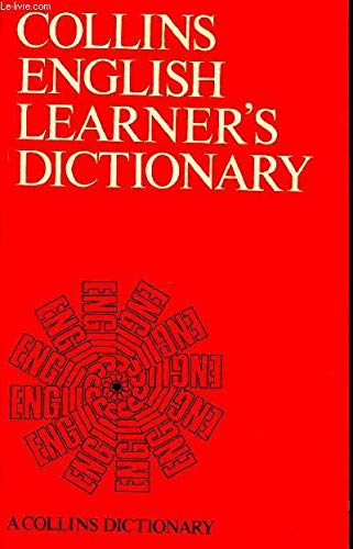 Beispielbild fr Collins English Learner's Dictionary zum Verkauf von WorldofBooks