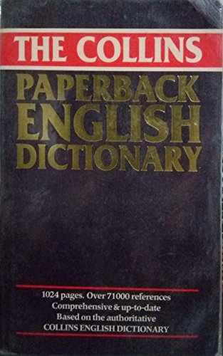 Stock image for The Collins Paperback English Dictionary for sale by WorldofBooks