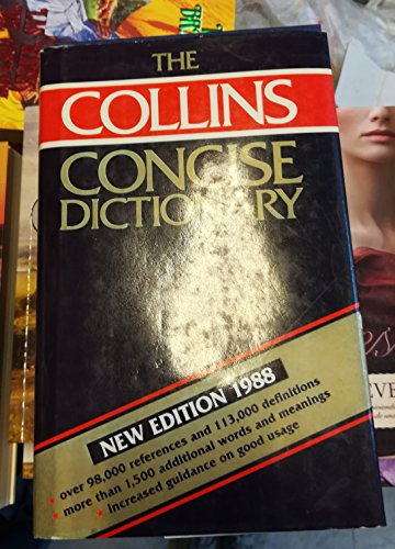 Beispielbild fr The Collins Concise English Dictionary zum Verkauf von WorldofBooks