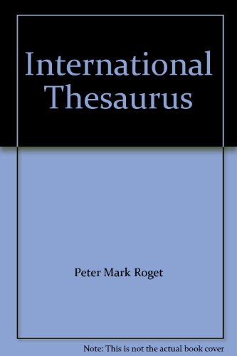 Imagen de archivo de International Thesaurus a la venta por WorldofBooks