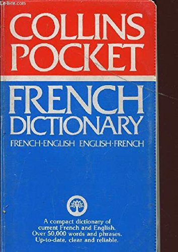 Imagen de archivo de Collins Pocket Dictionary : French-English English-French a la venta por Better World Books