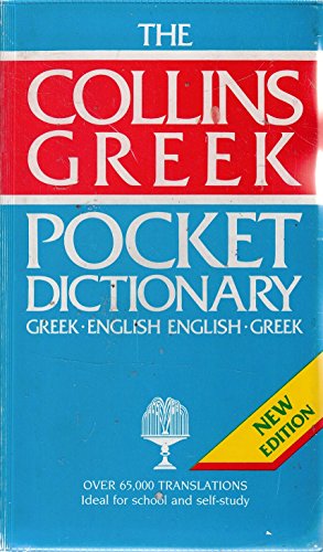 Stock image for Collins Greek Pocket Dictionary : Greek-English, English-Greek for sale by June Samaras