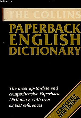 9780004332451: The Collins Paperback English Dictionary
