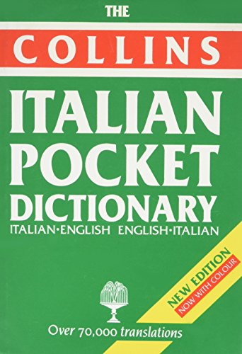 9780004332499: The Collins Italian Pocket Dictionary: Italian-English, English-Italian