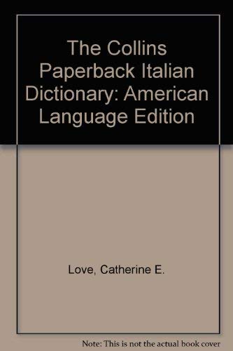 9780004335797: American Language Edition (The Collins Paperback Italian Dictionary)