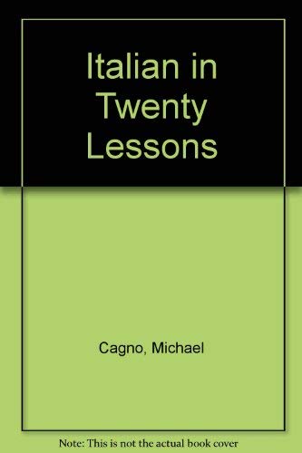 Beispielbild fr Italian in Twenty Lessons zum Verkauf von WorldofBooks