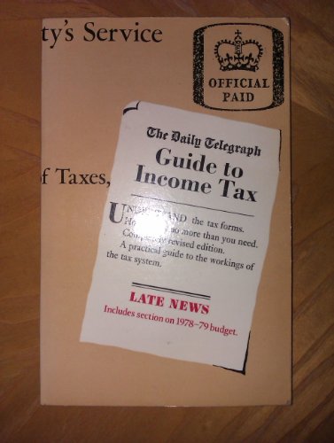 9780004341675: "Daily Telegraph" Guide to Income Tax 1978