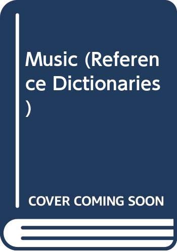 Imagen de archivo de Music (Reference Dictionaries) a la venta por AwesomeBooks