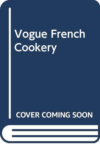 9780004350547: "Vogue" French Cookery