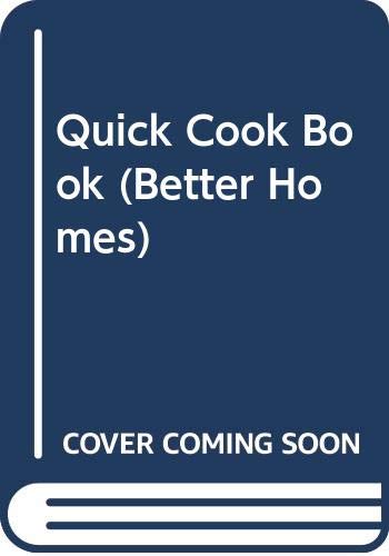 Beispielbild fr Quick Cook Book zum Verkauf von 2Vbooks