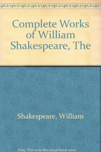 Stock image for Complete Works of William Shakespeare, The for sale by Goldstone Books