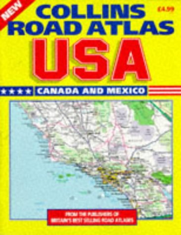 Beispielbild fr Collins Road Atlas: USA, Canada and Mexico: 1997 zum Verkauf von Bahamut Media