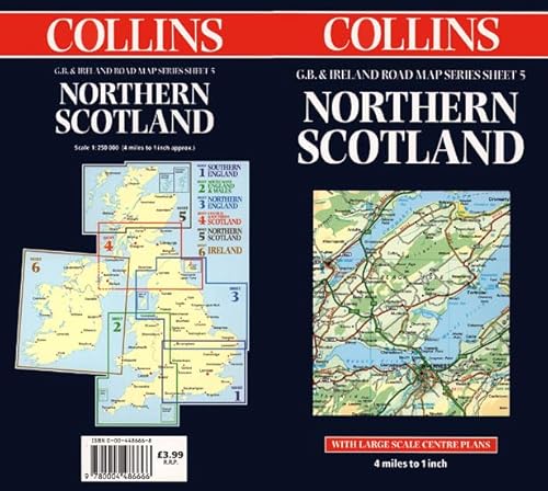 9780004486666: Road Map Great Britain and Ireland: Sheet 5 – Northern Scotland (Collins Great Britain & Ireland Road Map S.)