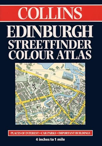 Stock image for Collins Edinburgh Streetfinder Colour Atlas for sale by WorldofBooks