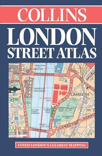 Stock image for Collins Large London Street Atlas for sale by AwesomeBooks
