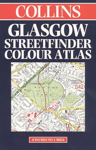 Imagen de archivo de Glasgow Streetfinder: Collins Official Colour Map a la venta por HPB-Ruby