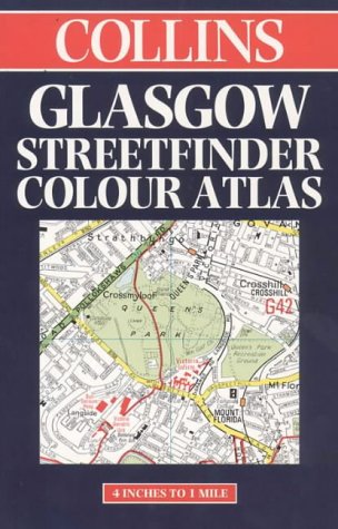 Stock image for Glasgow Streetfinder: Collins Official Colour Map for sale by HPB-Ruby