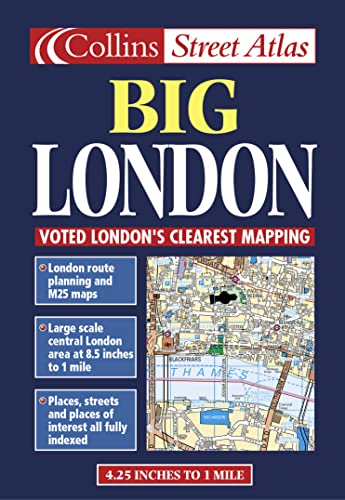 London Big Street Atlas Collins
