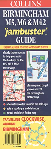 Stock image for BIRMINGHAM M5, M6 and M42 (Jambuster Guide) for sale by Bahamut Media